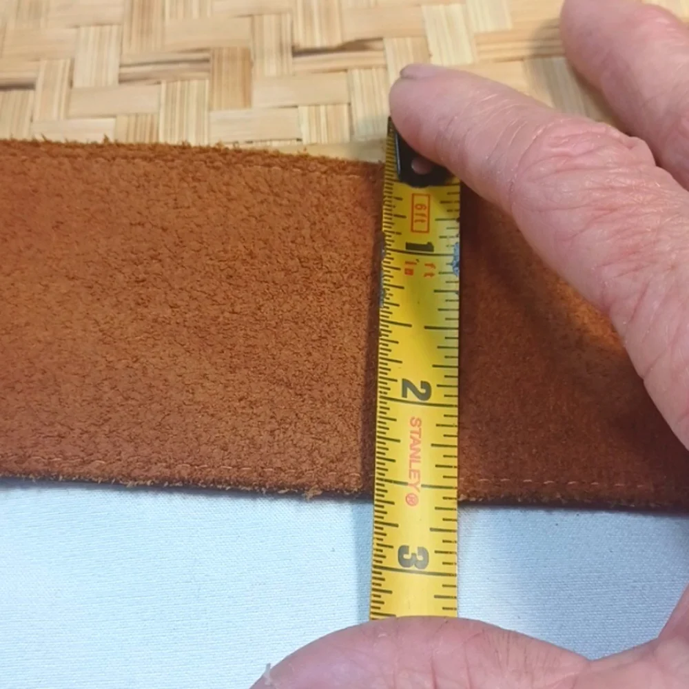 Accessorie Club Vintage Accessorie Brown Leather Belt #9203 M/L